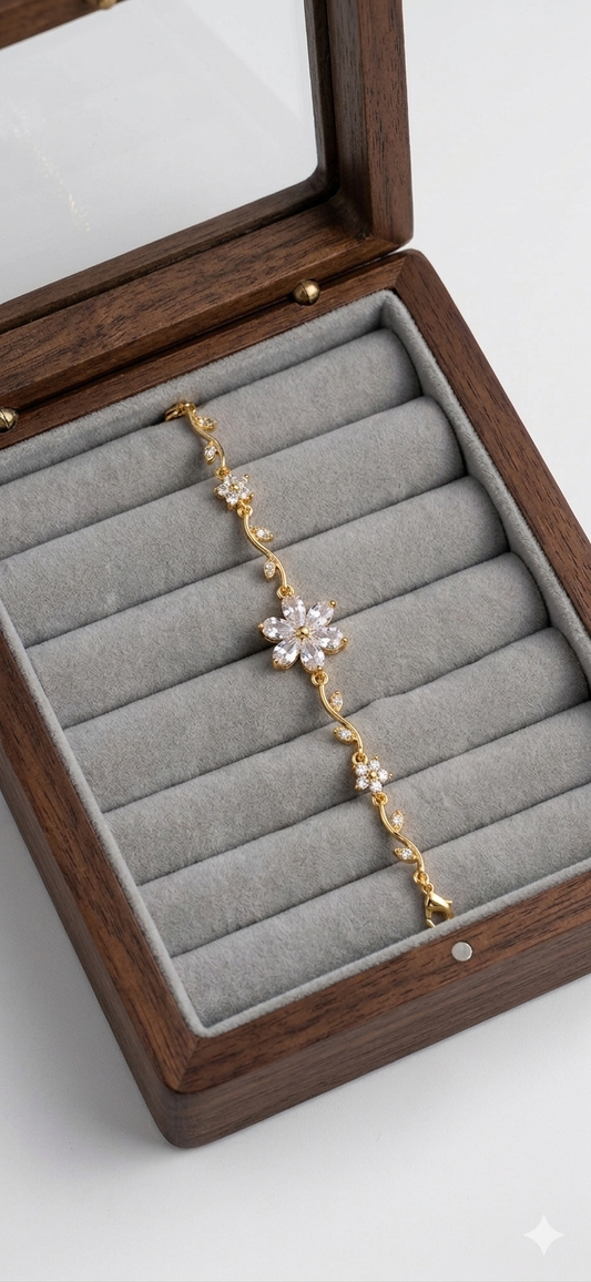 Ni-Shant Ivory Bloom Bracelet🌸🌱