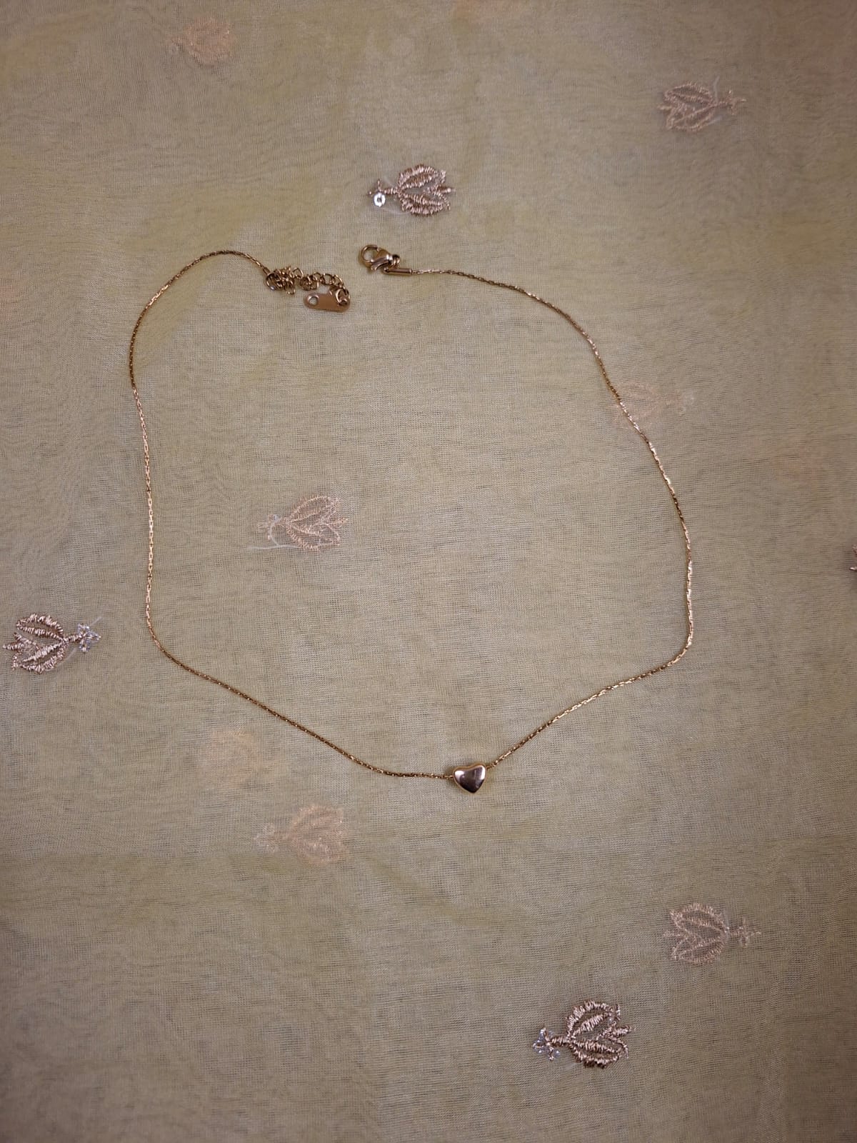 Mini Soft-Glow Heart Necklace | Everyday Gold Pendant | Heart Whispers Collection π