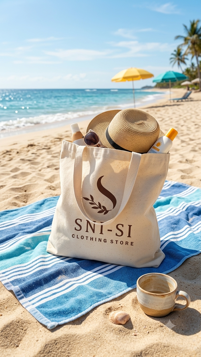 👜 Sni-Si Signature Tote Bag 🤍