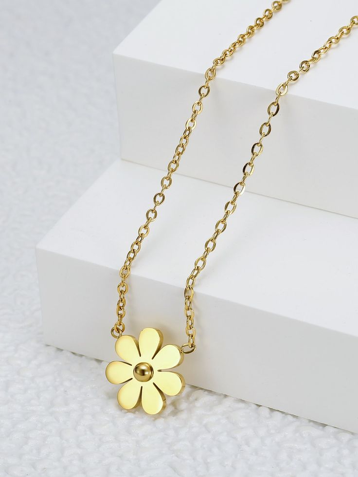 [PRE-ORDER]🌼 Gold Necklace Petite Bloom
