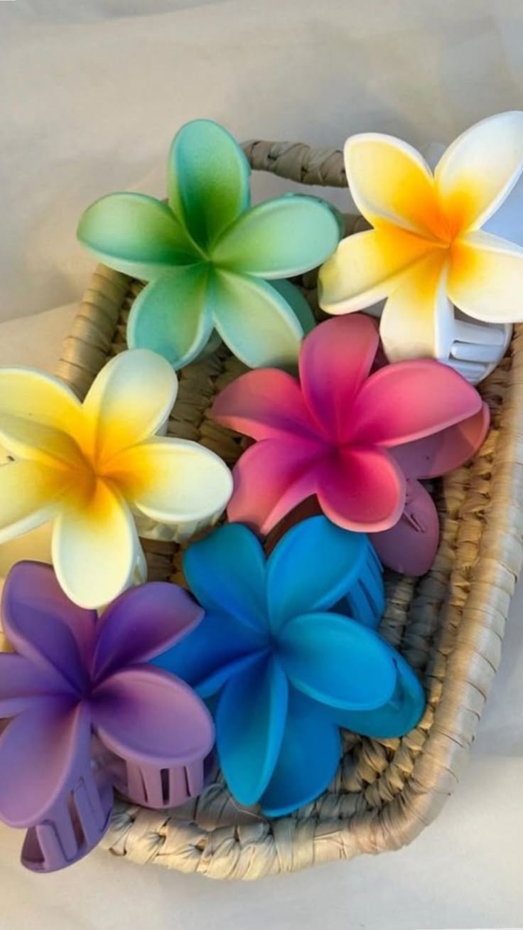 🌺 Sni-Si Island Bloom Hair Claw Clip