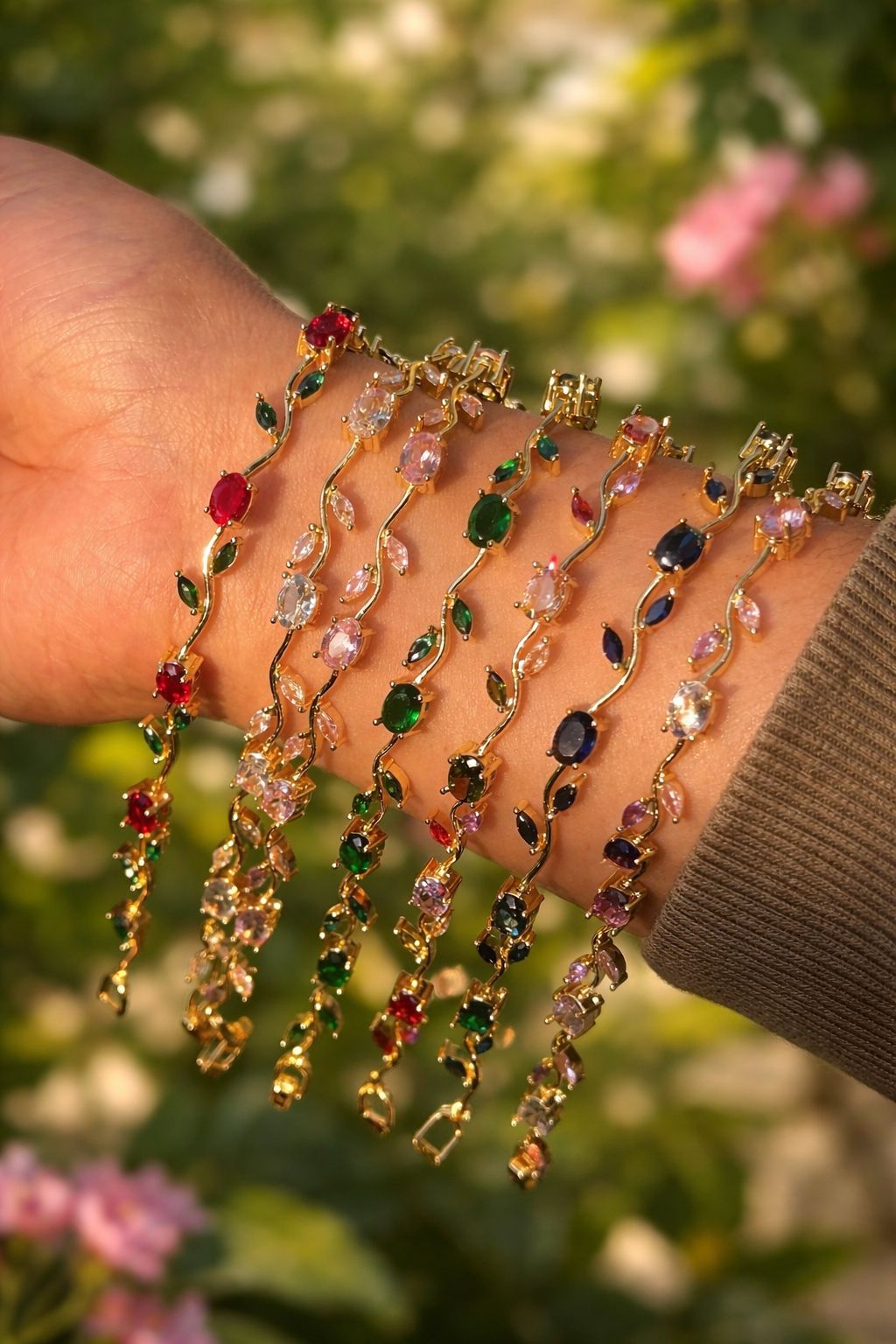 Ni-Shant Tulip Vine Bracelet🌷