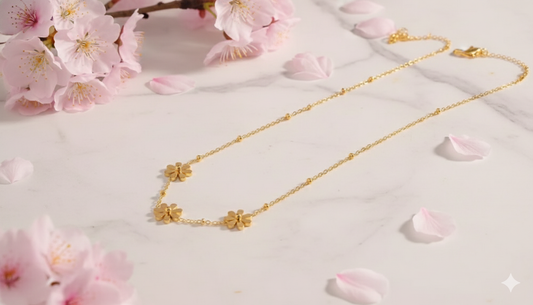 [PRE-ORDER]🌼 Golden Bloom Layered Necklace