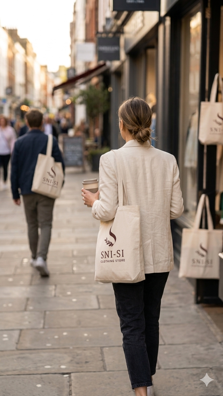 👜 Sni-Si Signature Tote Bag 🤍