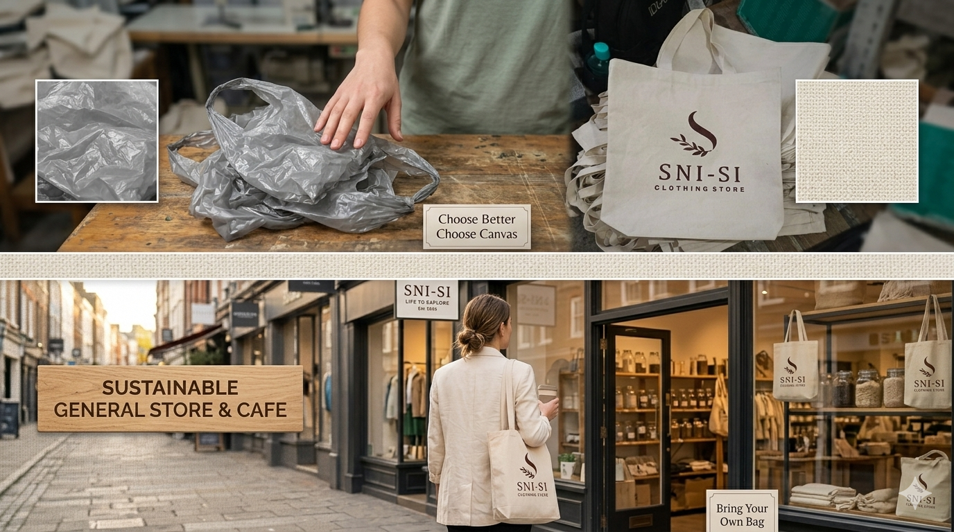 👜 Sni-Si Signature Tote Bag 🤍