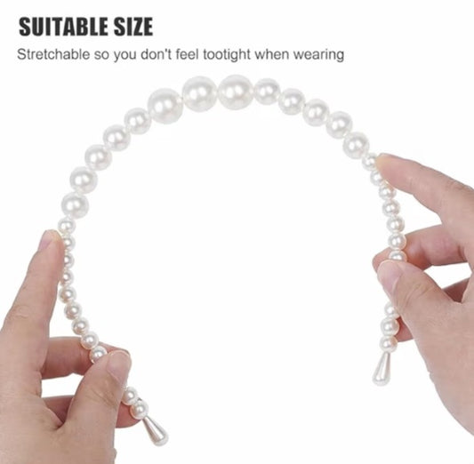 Pearl Luxe Headband 👑