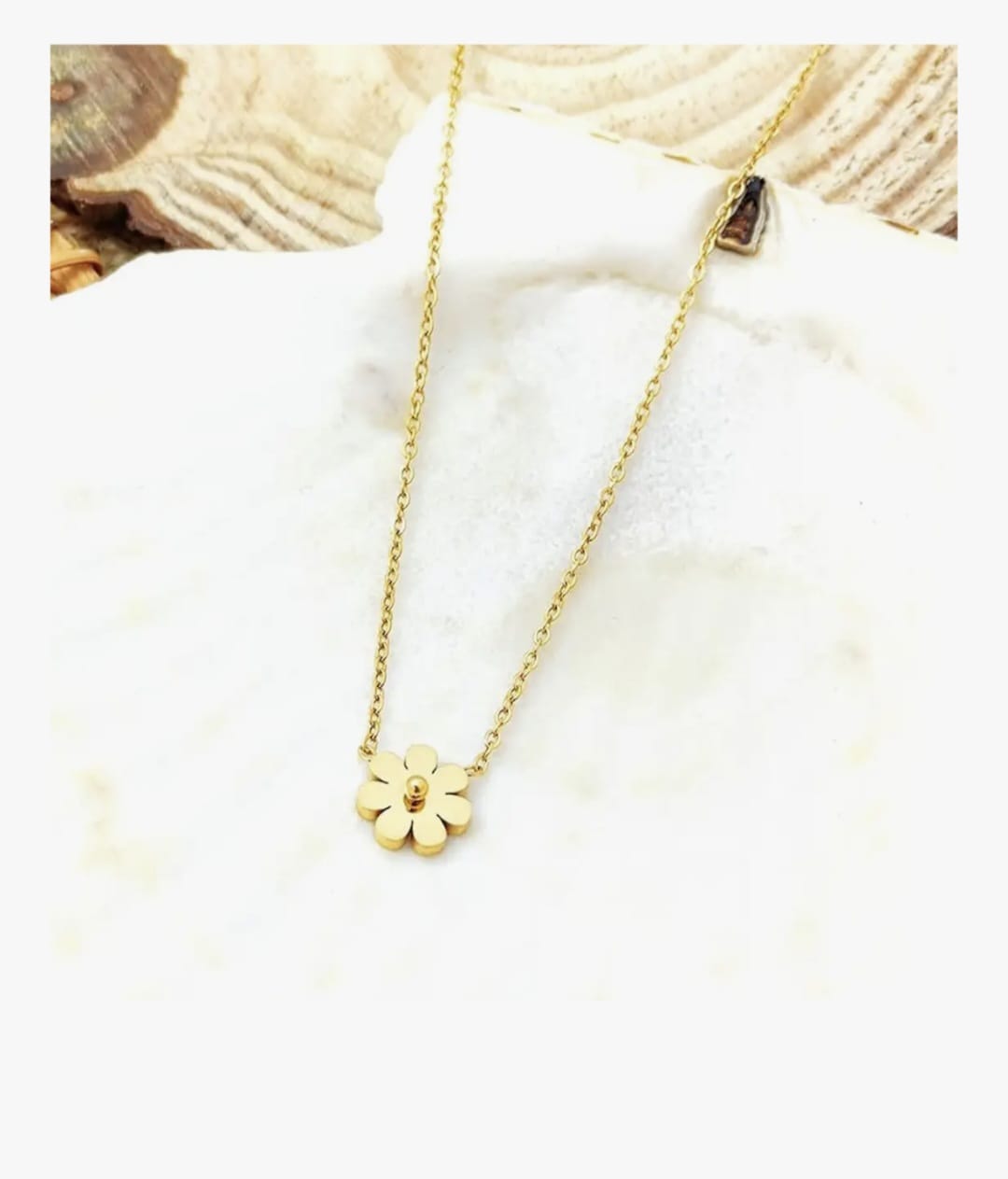[PRE-ORDER]🌼 Gold Necklace Petite Bloom