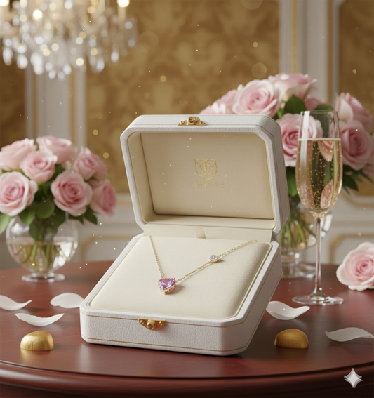 [PRE-ORDER] 💗 Blush Heart Necklace