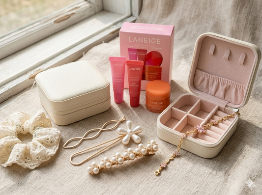 😊 Blush Petal Vanity 🌸