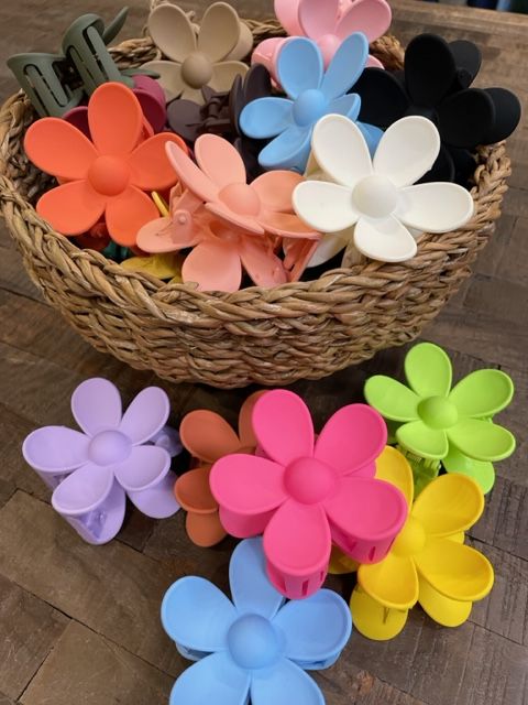 🌸 Sni-Si Bloom Hair Claw Clip