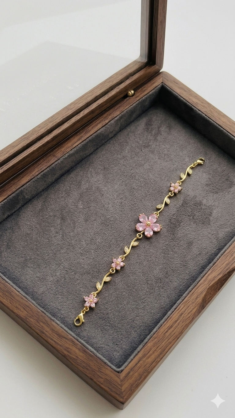 😊 Blush Petal Vanity 🌸